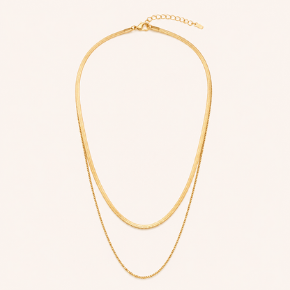 Smara Snake double layered Necklace