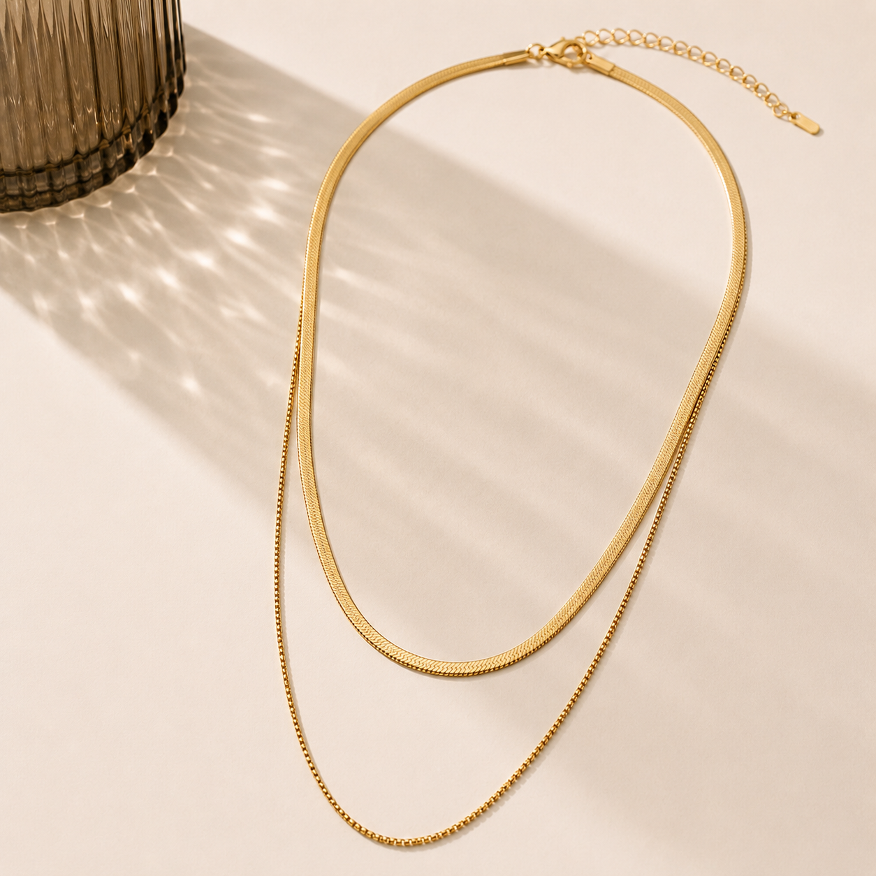 Smara Snake double layered Necklace
