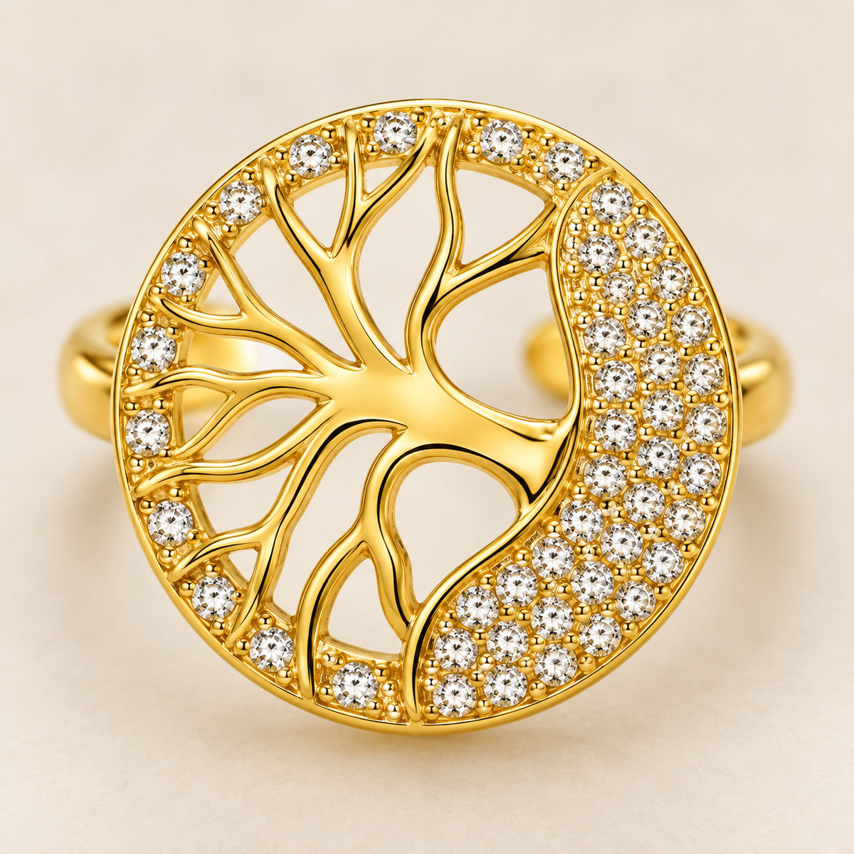 Smara Tree of Life Adjustable Ring